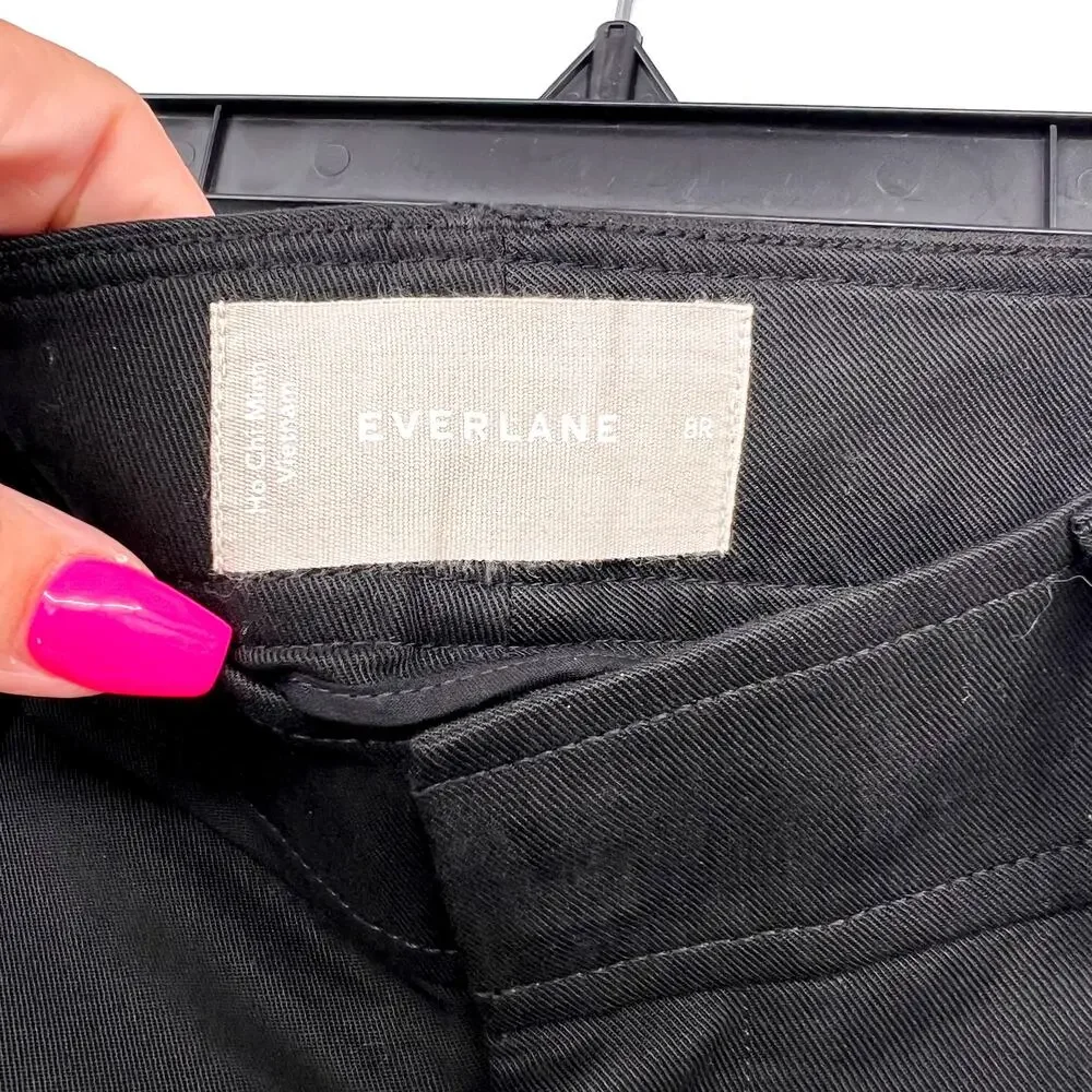 Everlane Womens The Way-High Drape Pant Size 8 Black 31